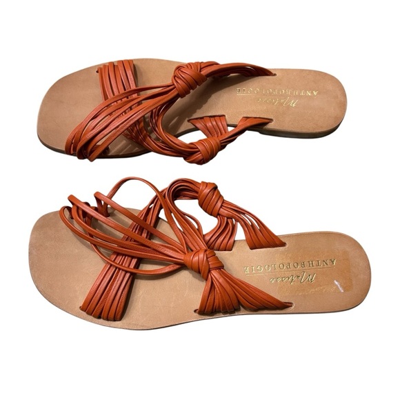 ATHROPOLOGIE MATISSE Orange Sandals NEW Size 10 — GORGEOUS SUMMER STAPLE!!! - Picture 5 of 9
